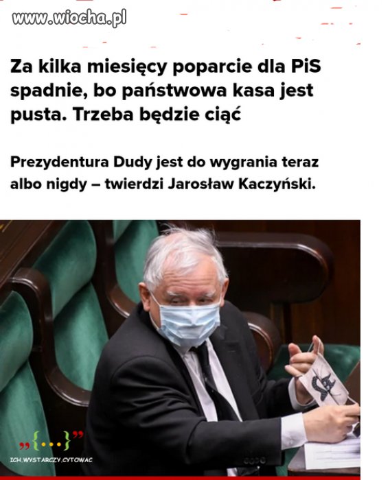 Państwowa kasa już dawno jest pusta
