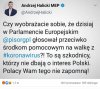 Trzeba o tym mówić bez przerwy, Panie pośle