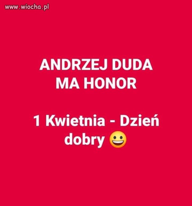 Prima aprilis. 
