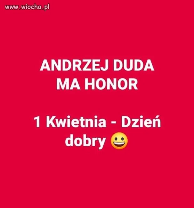 Prima aprilis. 