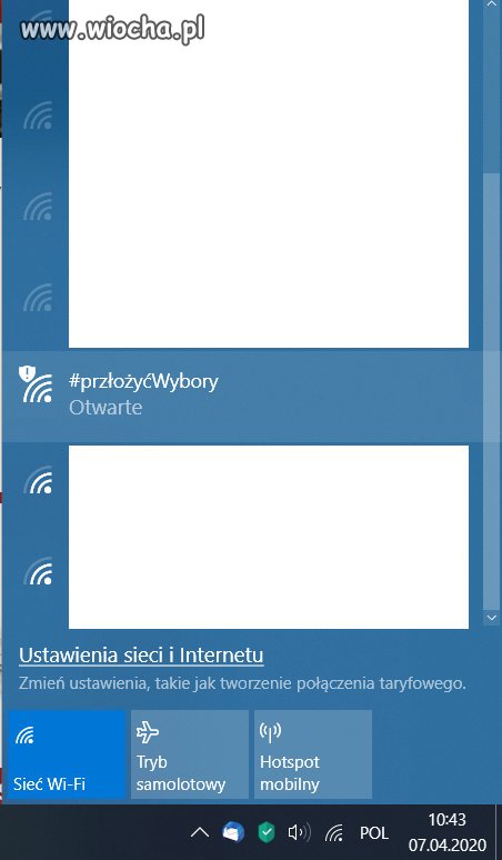 #przełożyćWybory