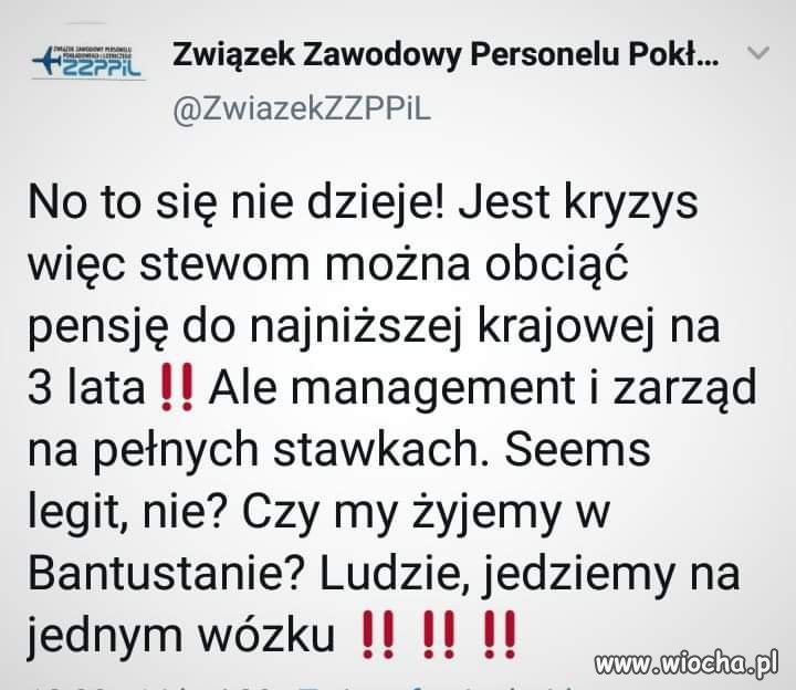 Czym większe koryto...