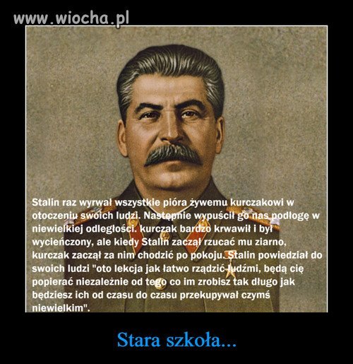 Stara szkoła...