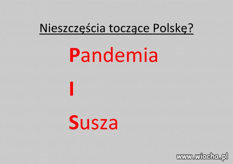 Nieszczęścia toczące Polskę