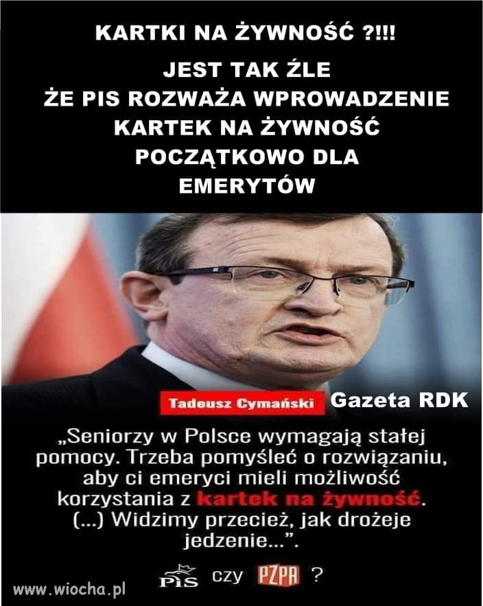 Historia lubi się powtarzać...