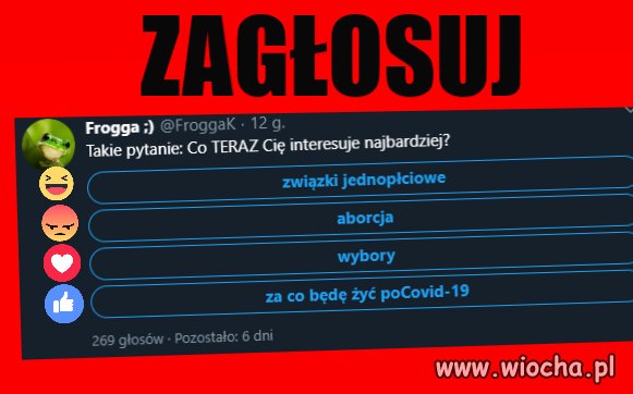 Co teraz interesuje Cię najbardziej 