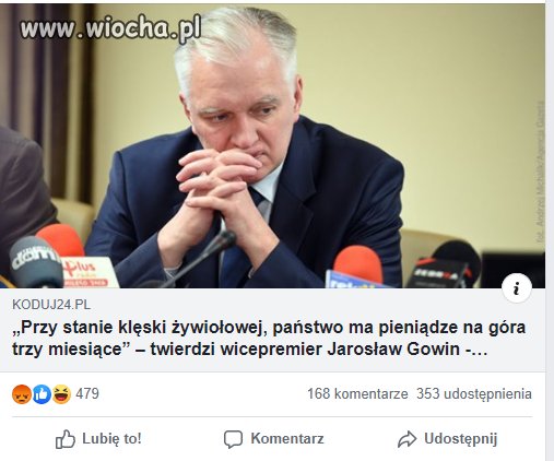 Niechcący ujawnił prawdę