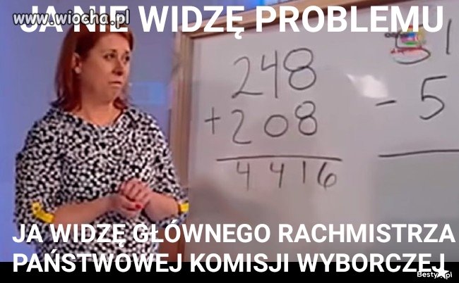 Bez problemu podpisze się pod każdą liczbą