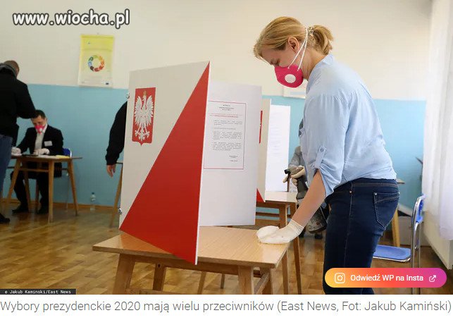 Wybory prezydenckie 2020. 