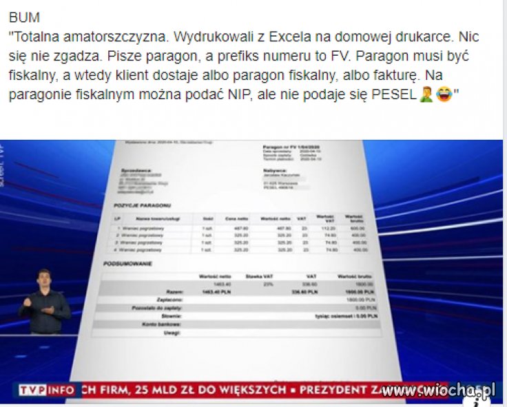 Żenady ciąg dalszy