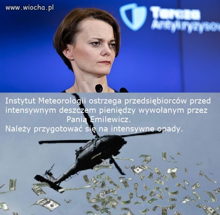 Pieniądze z helikoptera.