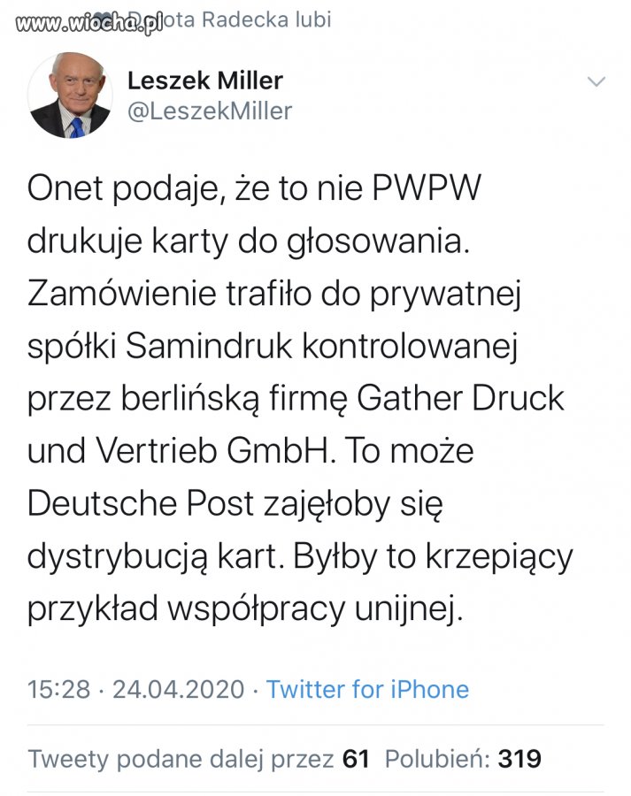 A teraz dobry Niemiec z DDR drukuje karty