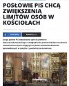 A pierwsza popierająca jest prawa katoliczka