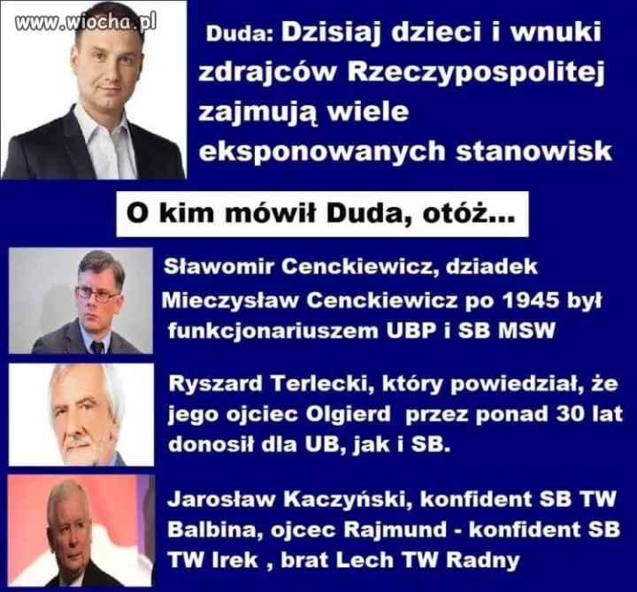 On już od dawna nie ogarnia tego o czym mówi