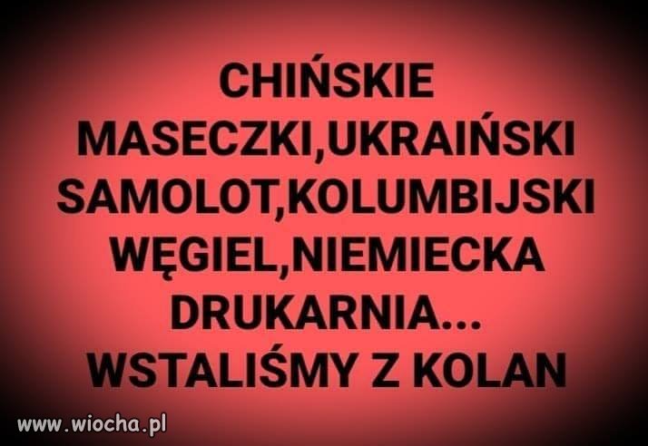 Rząd, jak obiecywał, wstał z kolan i padł na pysk