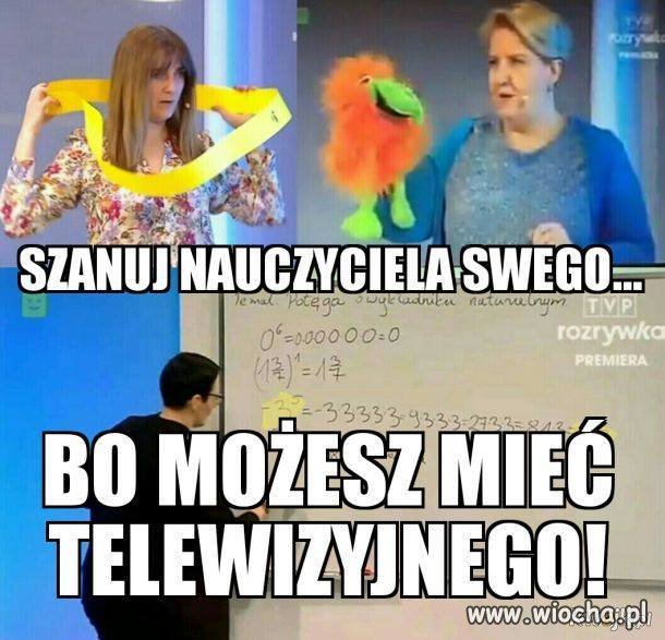 Pamiętaj Szanuj nauczyciela