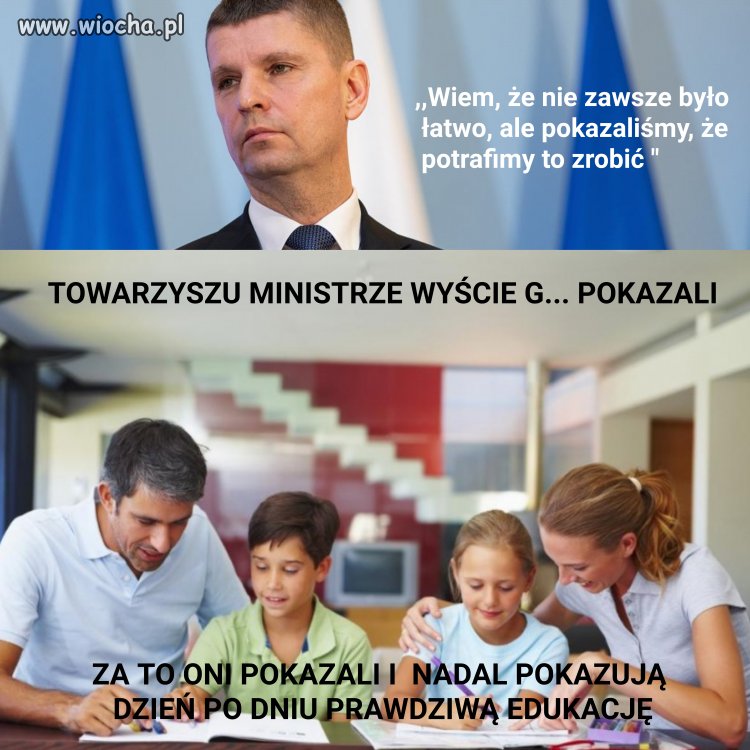 Pisowski minister przypisuje ...