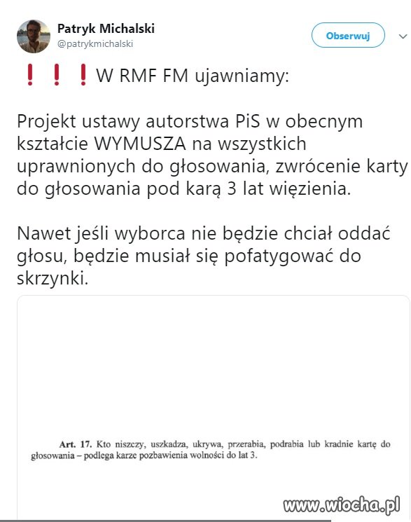 Chcieli nas do więzień powsadzać!