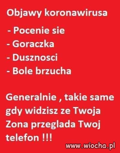 Objawy podobne .