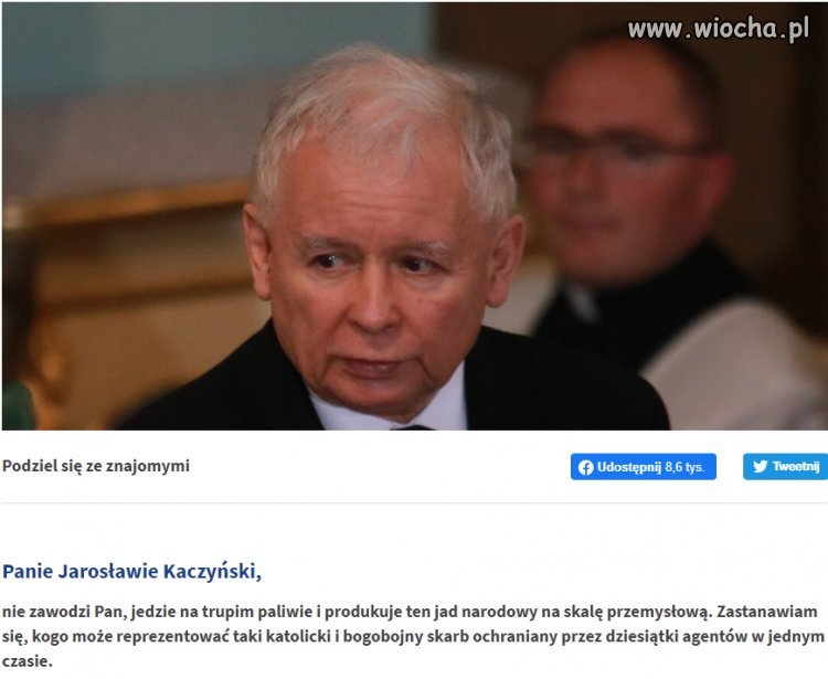 Trupie paliwo Kaczyńskiego