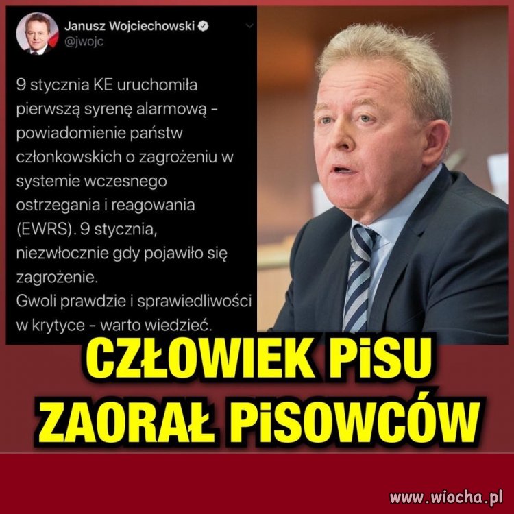 Ach ta zła Unia. A wtedy Duda z Szumowskim śmigali
