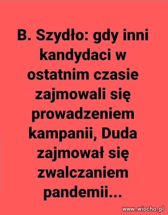 I takie coś było premierem Polski ...