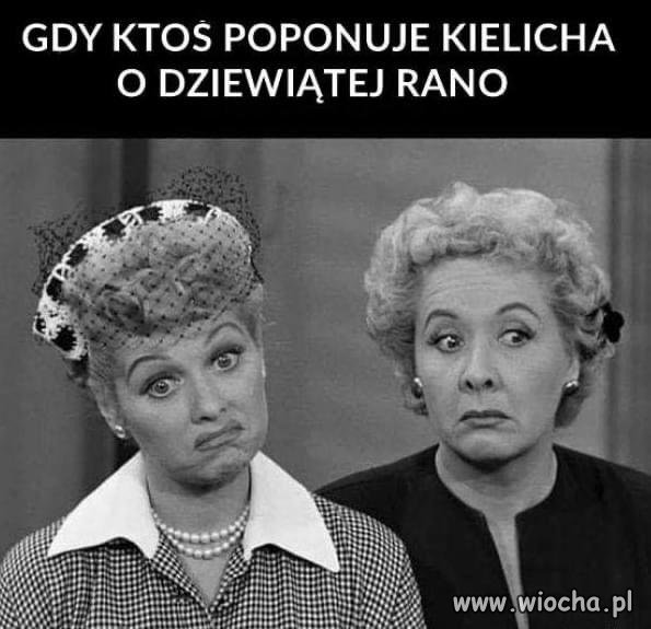 Tylko dżentelmen niego pije