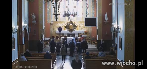 Dzisiaj, kościół w Trzebownisku (podkarpacie)