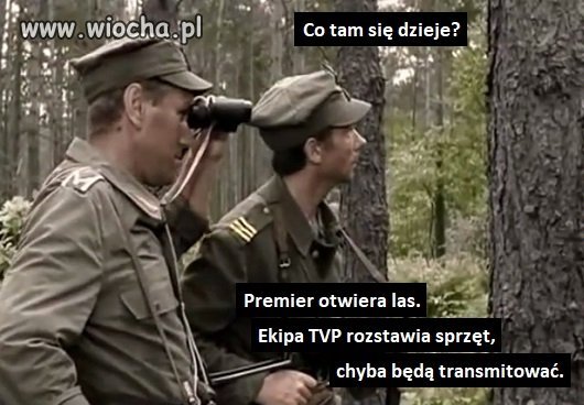 Witali kombinezony, to otworzą las
