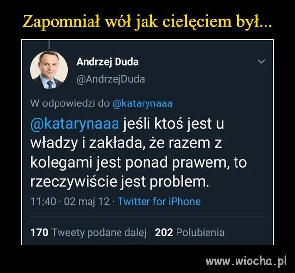 Taka prawda .