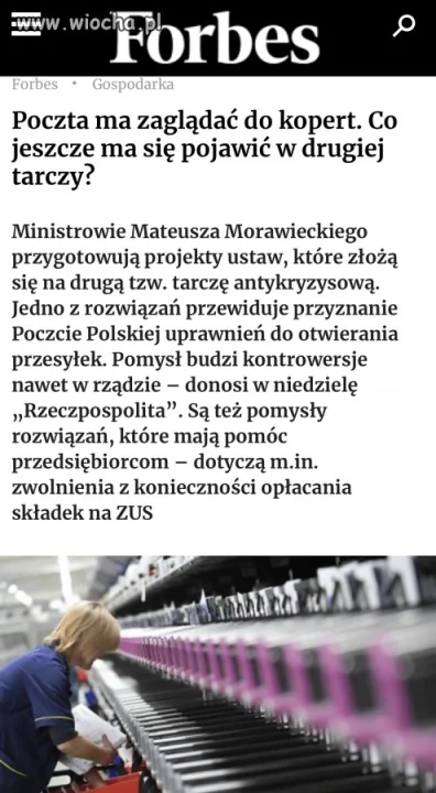 Cenzura sposobem na walkę z wirusem
