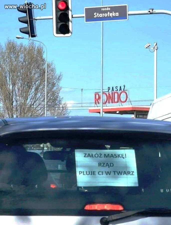 Załóż maskę  
