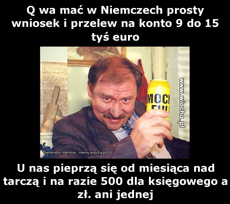 Q wa mać w Niemczech prosty wniosek i przelew na