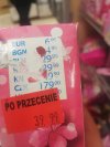 Takie przeceny 