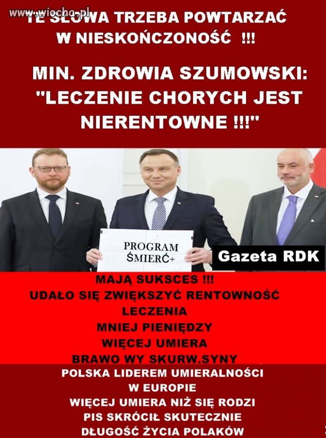 Leczenie chorych