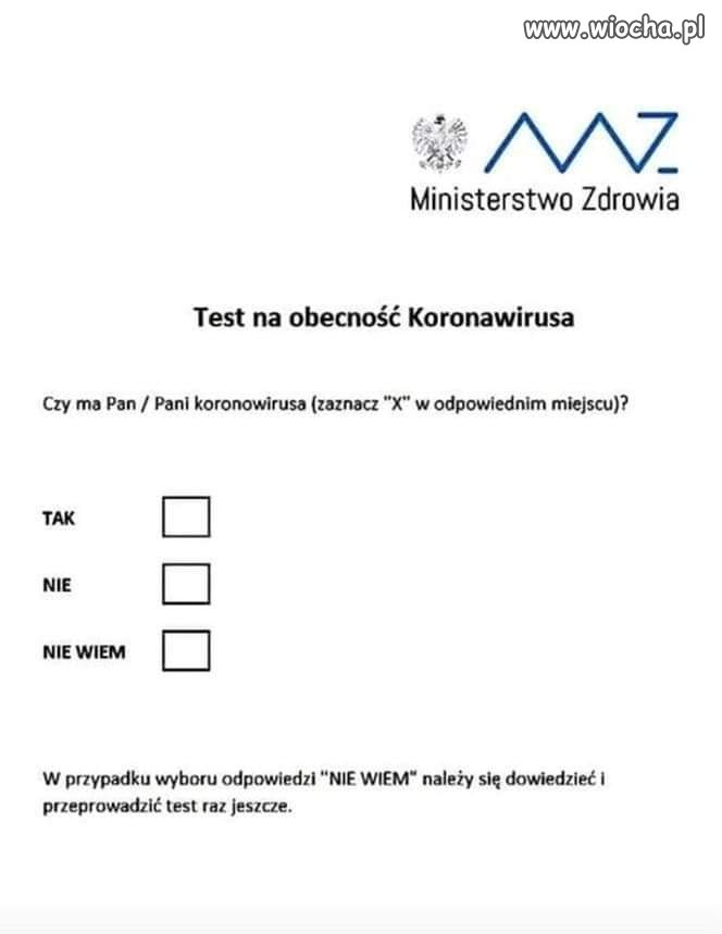 Szybki test