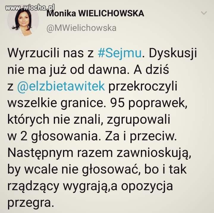 To już cyrk nie sejm.