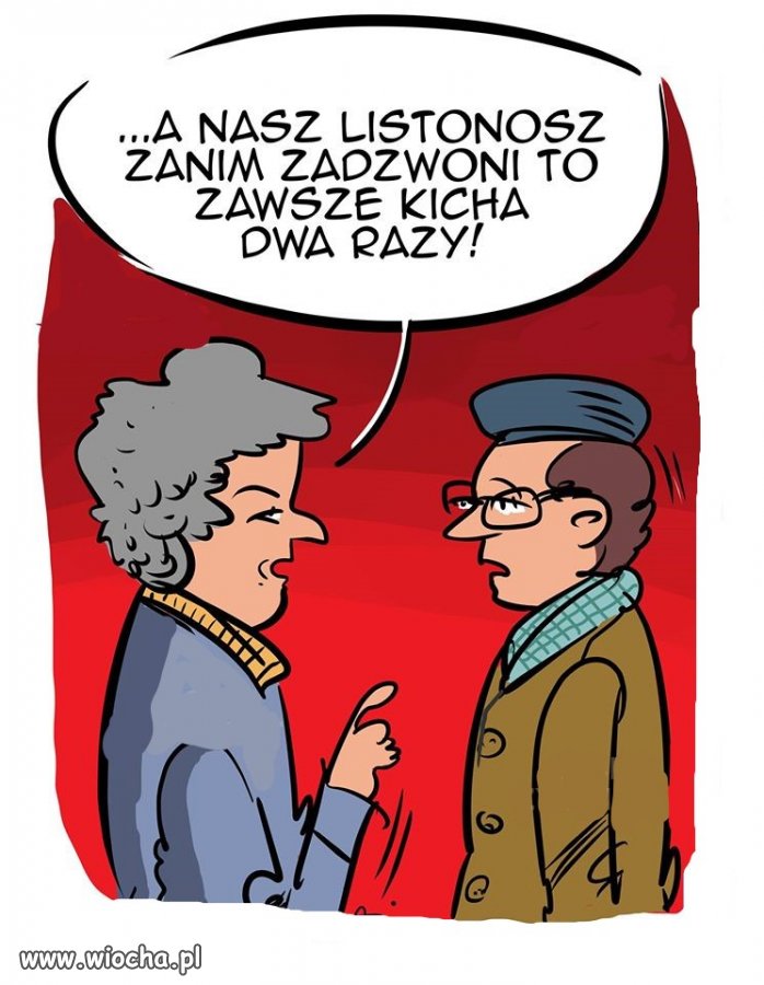 Listonosze kichają na wybory. 