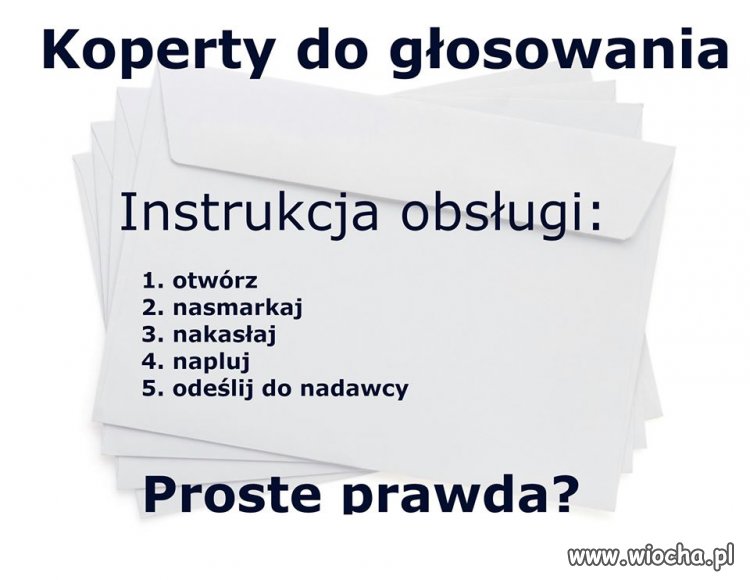 Gdybyś nie wiedział co zrobić. Masz tu instrukcję