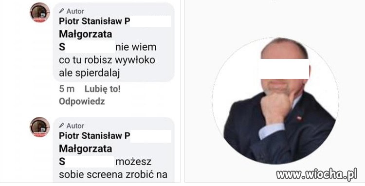 Internetowy działacz PIS