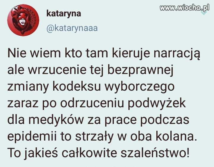 Oszalał prawdopodobnie jeden człowiek ...