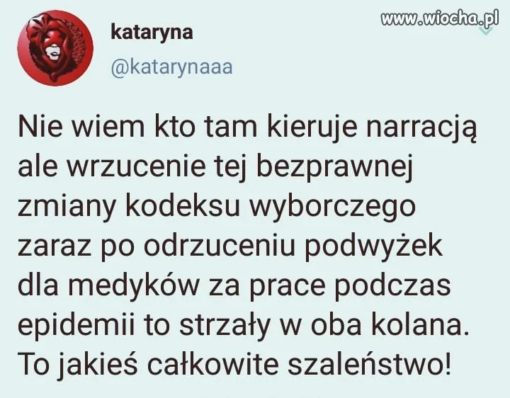 Oszalał prawdopodobnie jeden człowiek ...