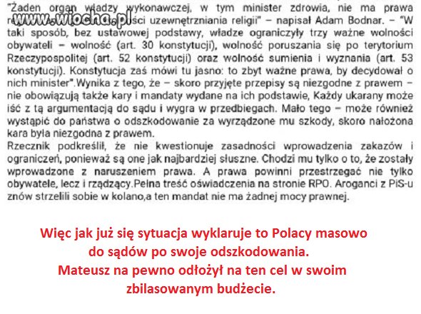 Nie chcą dać teraz to odbierzemy sobie później