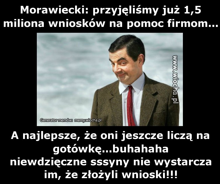 Morawiecki: przyjęliśmy już 1,5 miliona wniosków
