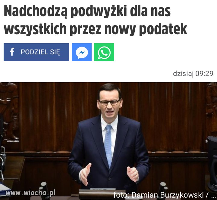 A to podwyżki dla nas