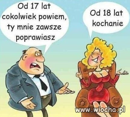 Kto ma długi staż małżeński ten zrozumie