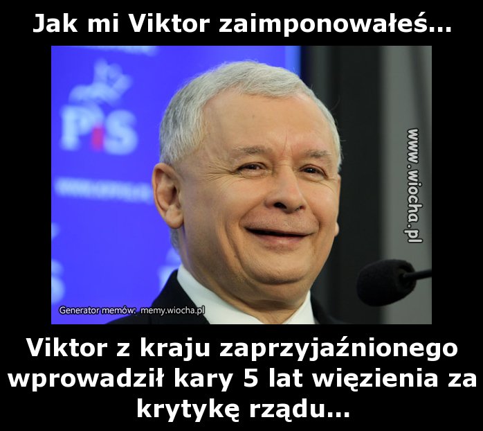 Jak mi Viktor zaimponowałeś...