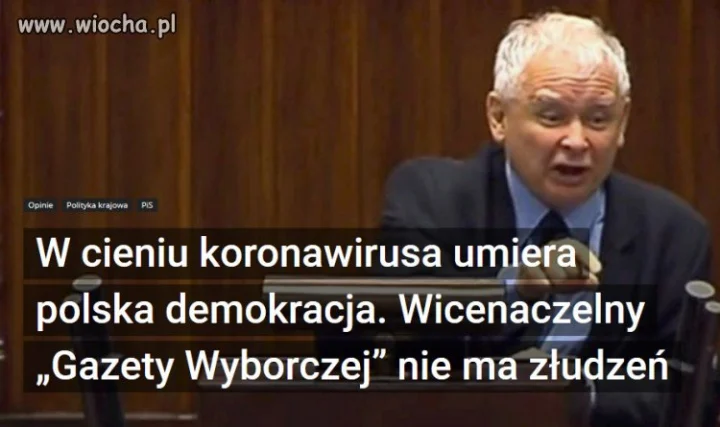 Na łamach prestiżowego austriackiego dziennika Der Standard
