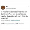 A w Polsce 