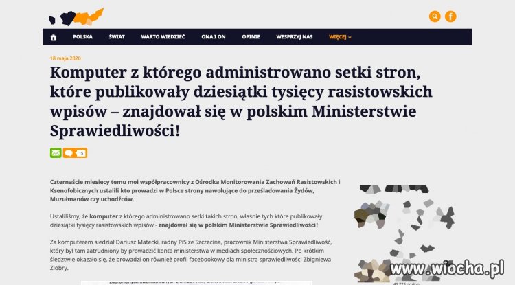 Wtedy właśnie do akcji wkroczyli ludzie Ziobry.